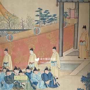 定 新古典画仕女风景图 红楼梦人物中PTA式 背国景新墙纸壁 画个性