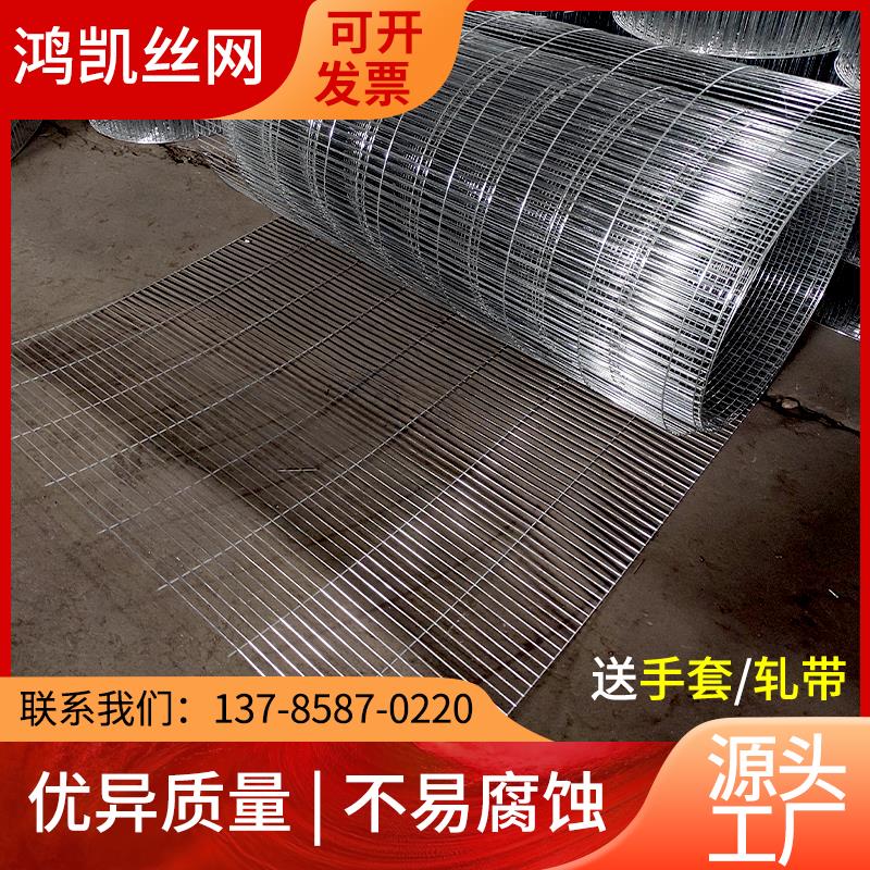 铁丝网长孔镀锌钢丝网电焊网养殖网鸡鸽兔笼用网鸟笼网围栏防护网
