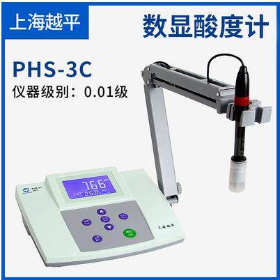 促销上海越平PHS-25/3C 台式数显酸度计PHS-3CB 3CU酸碱度测定仪