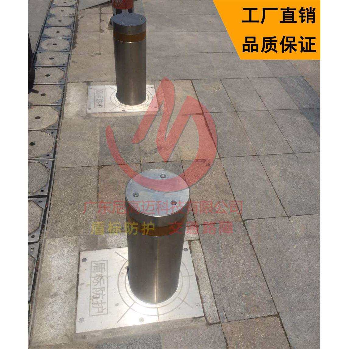 液压防冲撞升降地桩 不锈钢拦车自动升降地桩 快速升降自动地桩