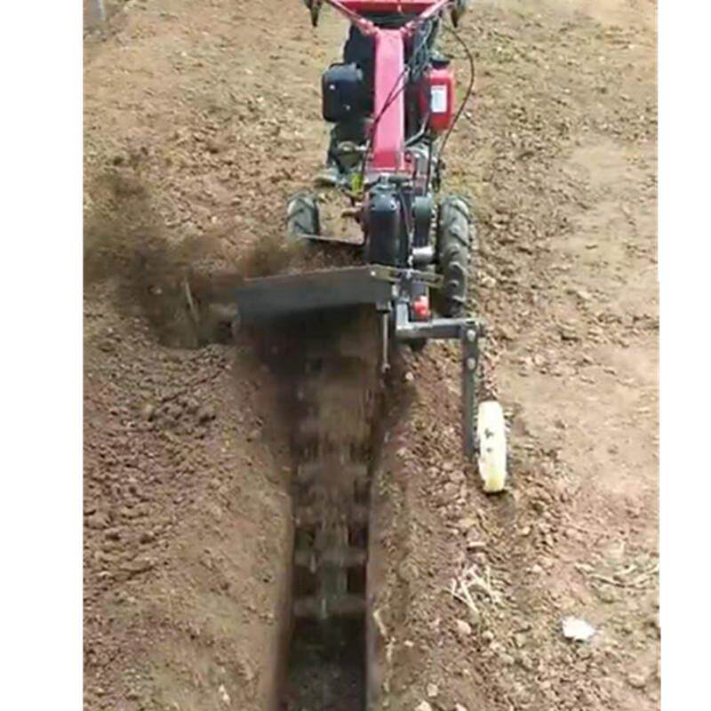 下水道路面开沟机 小型果园圆盘式开沟机 单链条双链条式开槽机