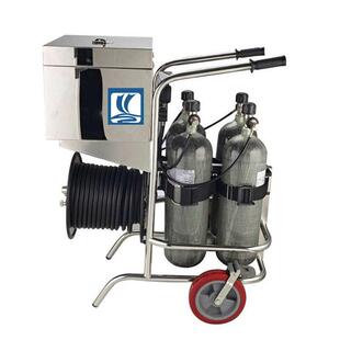便携式移动供气源 高压移动式长管呼吸器 6.8L 4瓶推车碳纤维气瓶