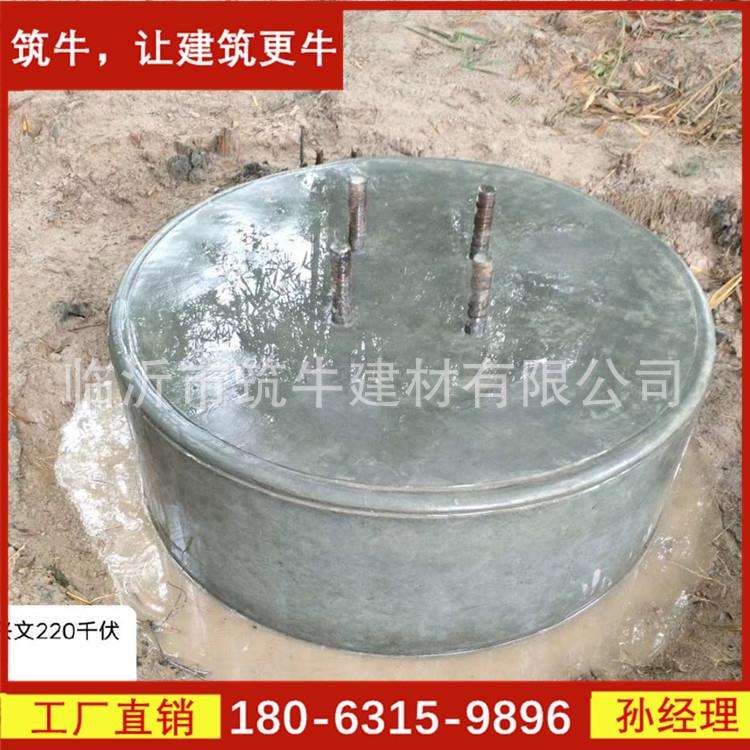 四川广安电力基础圆柱木模板厂家,生产电力基础圆模具