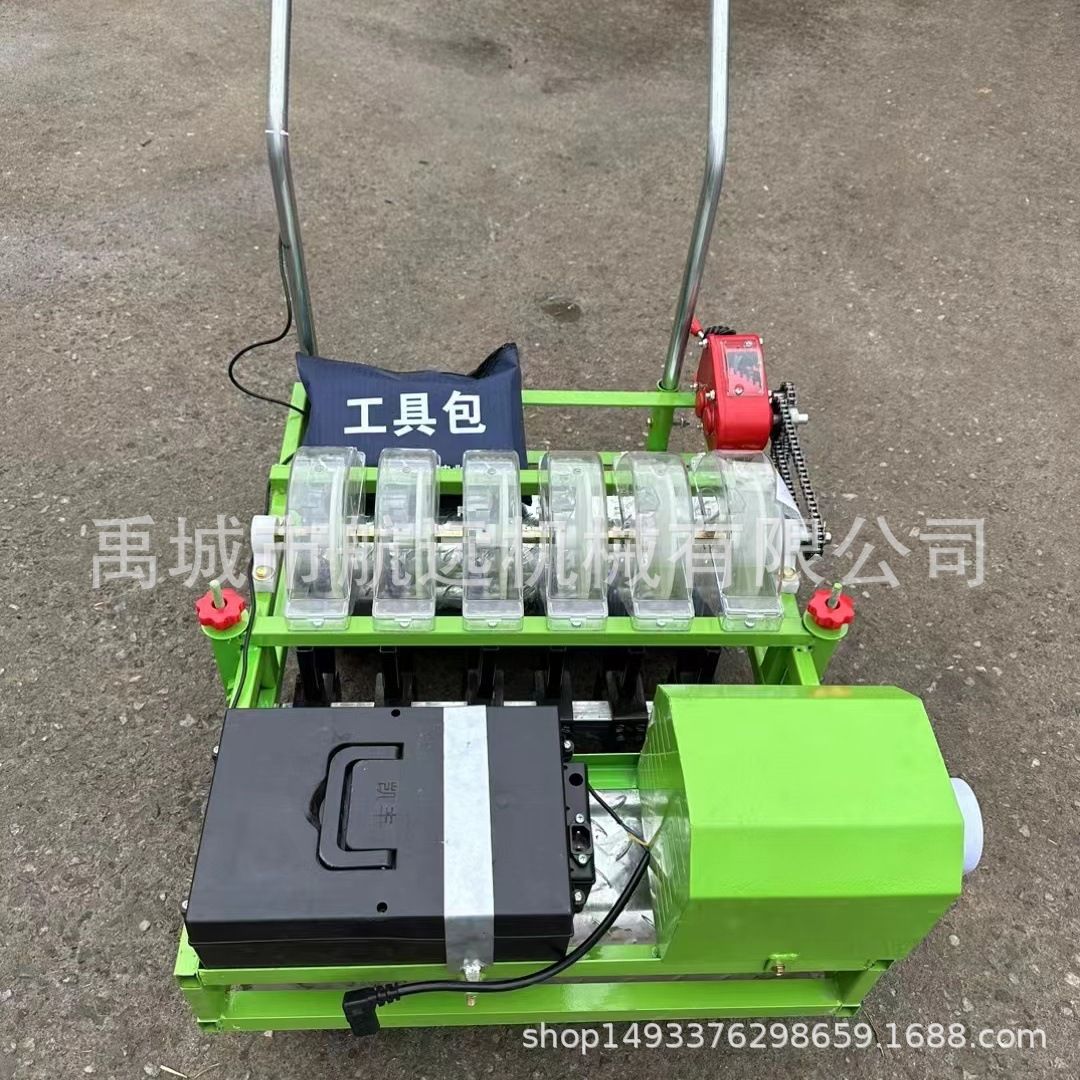 小型手推的汽油动力的播种机  小粒香菜大葱韭菜药材种子播种机