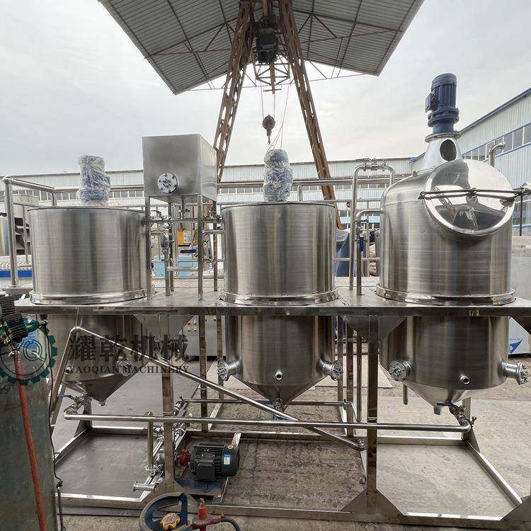 二级菜籽油生产设备 小油厂浓香菜油精炼机器 油脂脱胶脱酸脱色机,农机/农具/农膜,农产品加工设备,淘宝优惠券,粉丝福利购,淘宝优惠卷