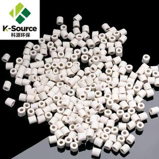 塔内件陶瓷散堆填料拉西环 陶瓷拉西环 科源环保 供应25mm