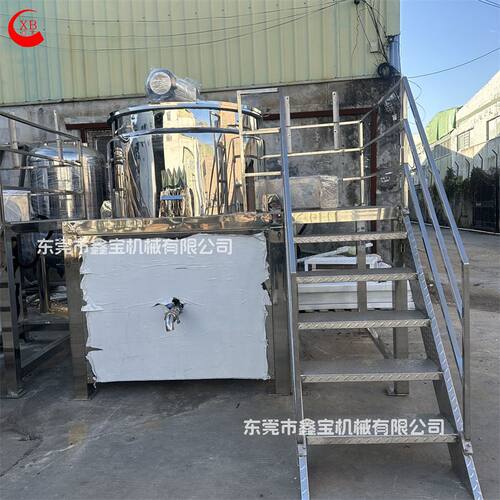 东莞厂家液体洗涤剂混料罐 加热乳化罐 2吨车载香膏除臭剂搅拌机