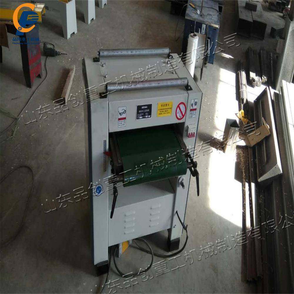 亚克力板材铣刨机 手动木工机械压刨机 直销高速单面木板压刨床