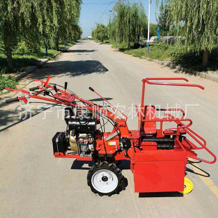 192柴油电启动玉米收获机 一体苞米秸秆粉碎收获机 辣椒割晒机,农机/农具/农膜,收割机械,淘宝优惠券,粉丝福利购,淘宝优惠卷