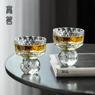 玻璃小茶杯主人杯2025新款玻璃茶杯个人专用品茗杯高档高级感轻奢