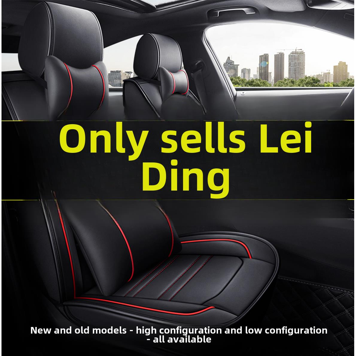 莱顿D50 D70 D80 S50电动专用汽车座套全包围式座垫四季通用座套