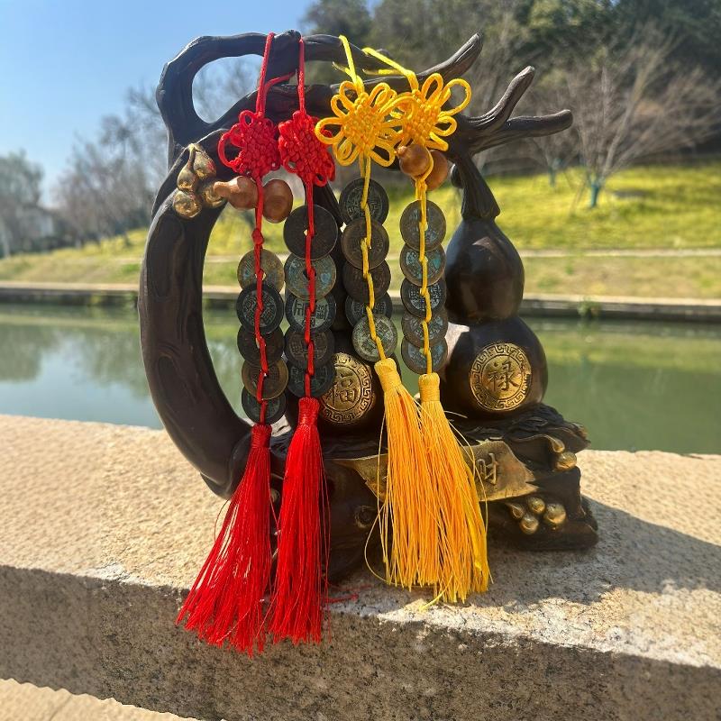 五帝钱真品镇宅招财转运入户庭院过门石下压的铜钱门槛门对门挂件