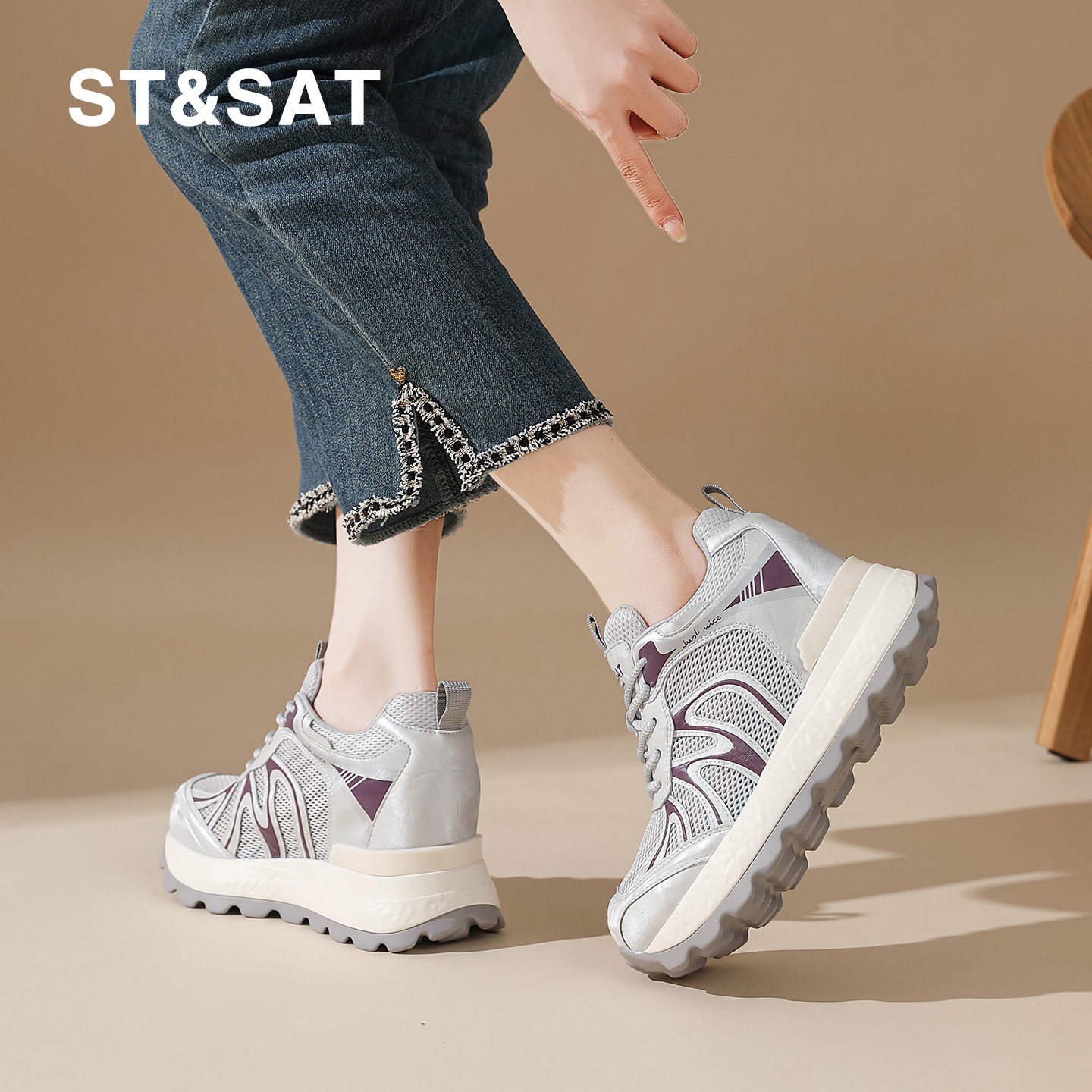 St&Sat/星期六官方正品阿甘女鞋