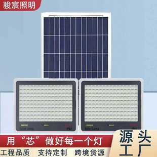 太陽(yáng)能戶外燈一拖二庭院燈家用超亮大功率路燈新農(nóng)村室內(nèi)外投光燈