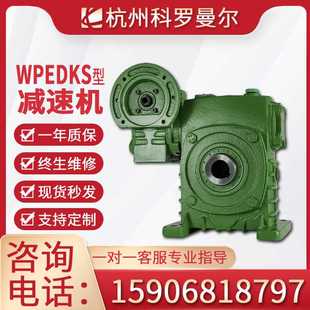 减速器涡轮立式 WPEDKS减速机蜗轮蜗杆减速机单级同轴式 扭矩大质量