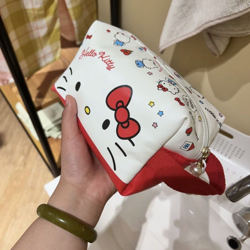 可爱hellokitty牛津布便携化妆包