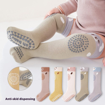 长筒袜春秋冬无骨防滑过膝地板袜