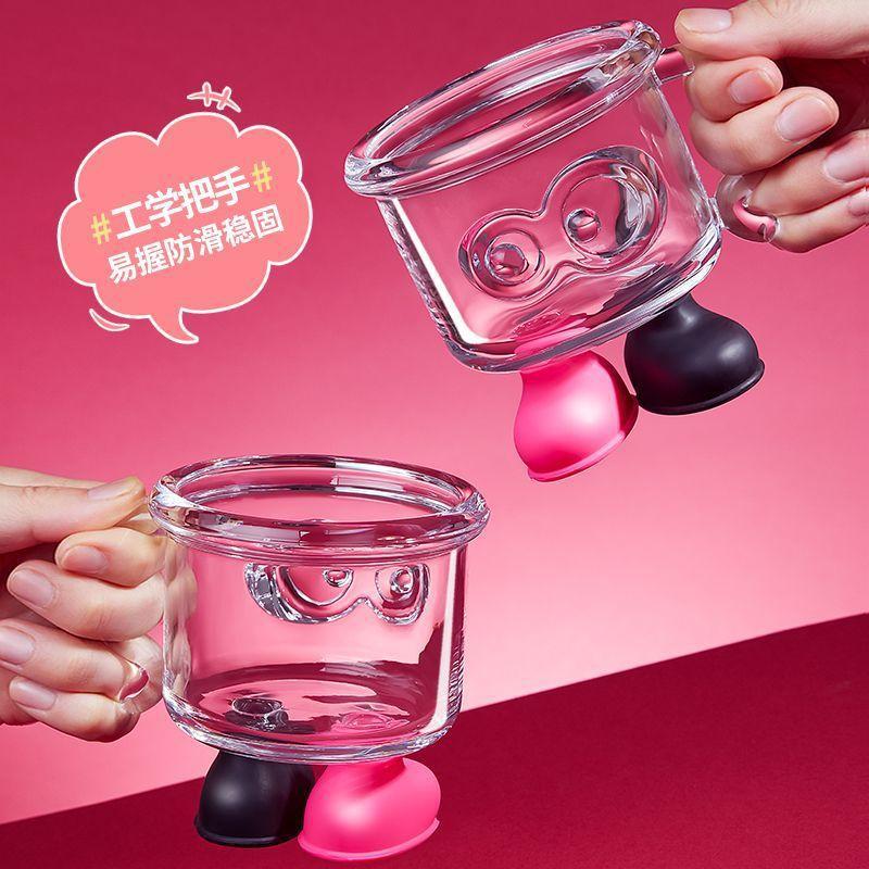 高颜值新款小众玻璃杯啤酒杯饮料