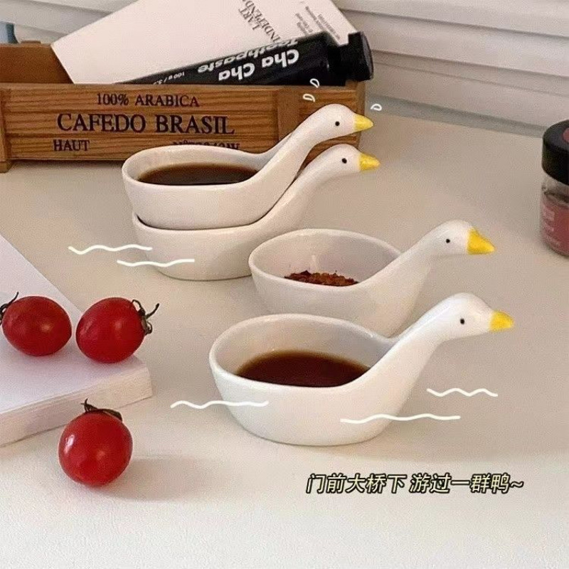 陶瓷味碟子创意卡通酱料碟小吃碟