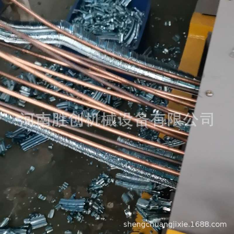 水箱散热器分离机剥管机散热器片铜管分离机厂家直销