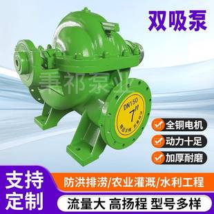 抽水泵 厂家大流量循环泵水利工程双吸泵排涝泵厂家OTS卧式