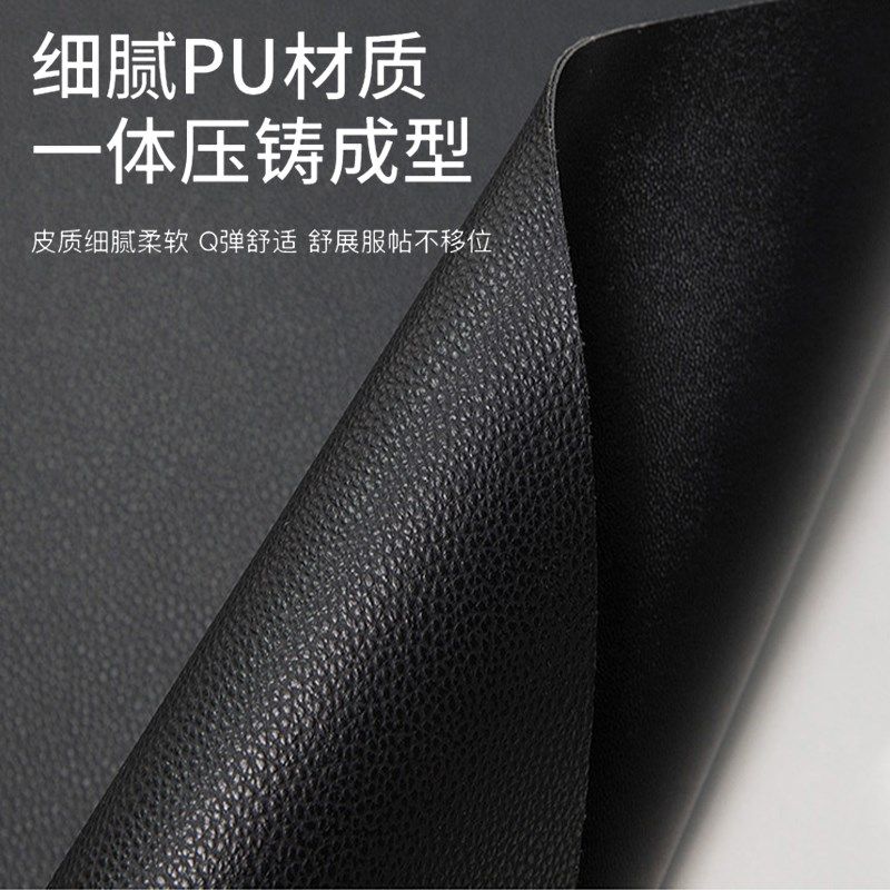定制超大号书写字台桌垫加厚电脑防水耐磨脏商务办公扣挂边鼠标垫