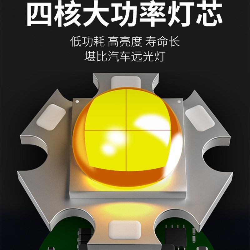 强光超亮手电筒户外充电远射氙气小便携式超长续航家用应急LED灯