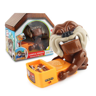 整蛊恶狗咬手指小心恶犬偷骨头桌面游戏亲子互动搞笑聚会玩具现货