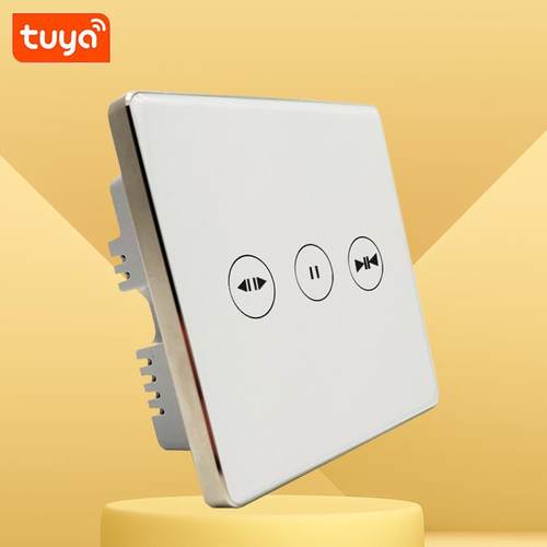 Tuya涂鸦Zigbee/wifi智能窗帘面板1/2路模块开关RF/Zigbee遥控器