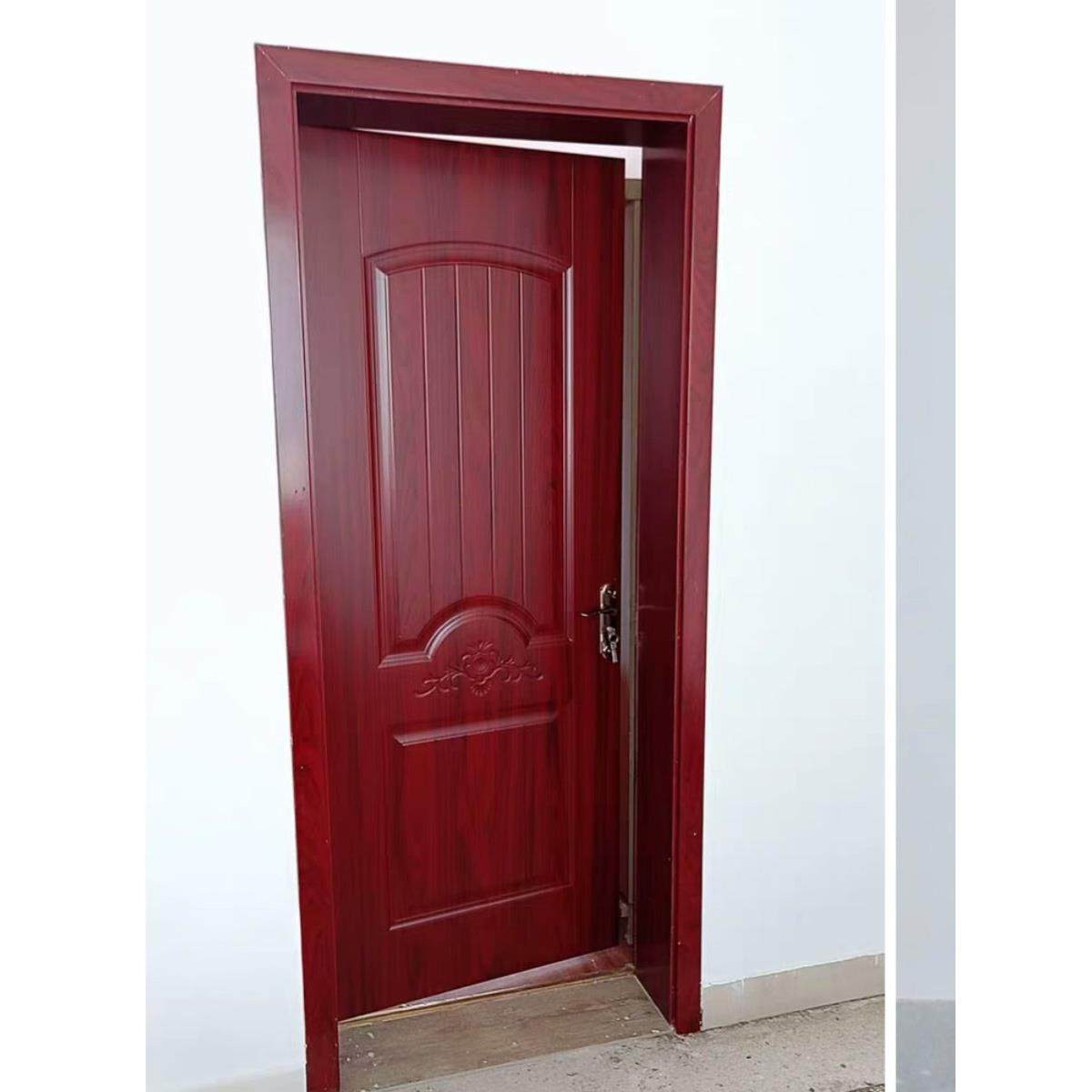 平开卧室门免漆覆合工程门室内门实木钢木门套装门烤漆门