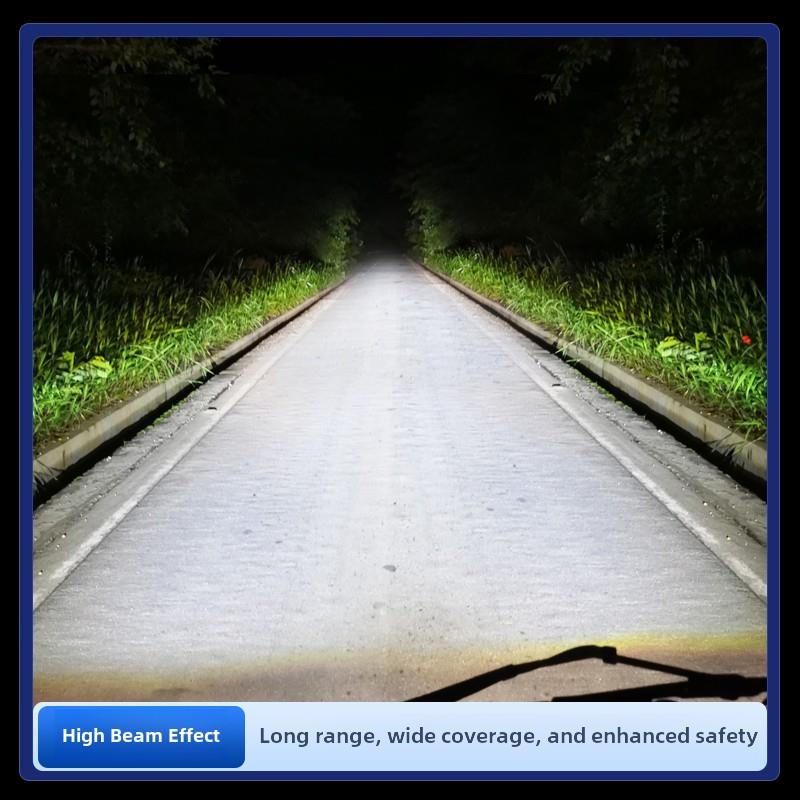 石栏24V货车LED大灯H1H3H7福田欧马可前大灯泡解放j6远近光一体H4