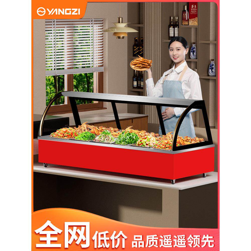 扬子三轮车移动摆摊商用冷藏冷冻凉菜展示柜烧烤熟食炸串保鲜冰柜