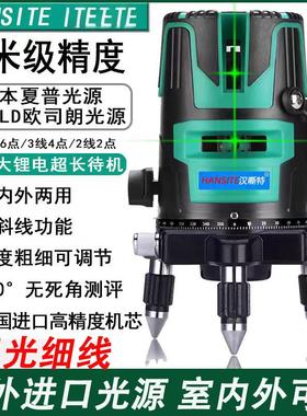莱赛水平仪绿光激光平水仪3线 线5线 线红外线 线强光高精度细线