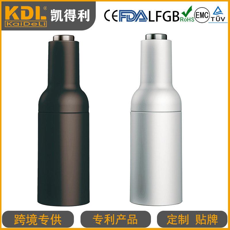 KDL-541胡椒研磨器 黑白胡椒花椒研磨器 (发货为实木瓶盖)