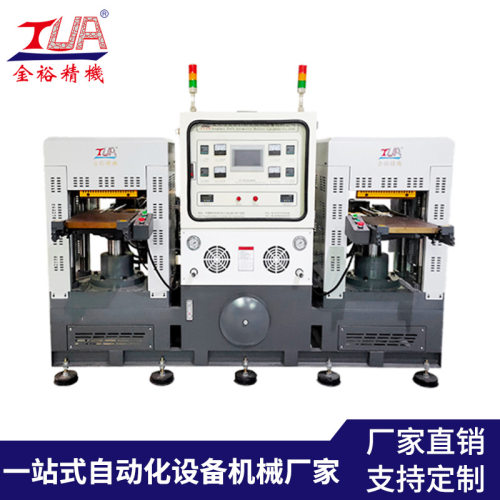 硅胶双头油压机 热压成型设备 4个温控器