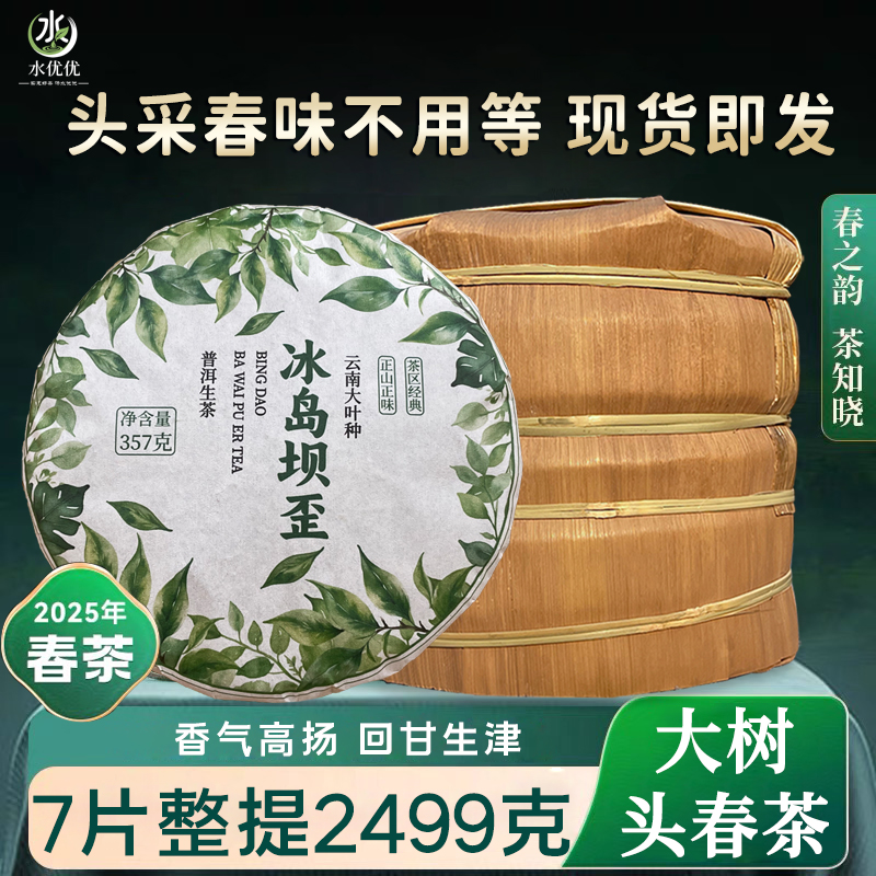 云南普洱茶2025年春茶冰岛坝