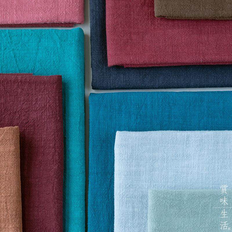 【新品】刺子绣茶席布料 杯垫桌旗手工服装DIY纯色中国风苎麻面料,居家布艺,海绵垫/布料/面料/手工diy,淘宝优惠券,粉丝福利购,淘宝优惠卷