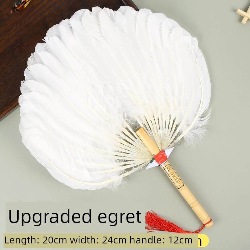羽毛扇夏季古式中式鹅毛扇老式儿童夏季孔明扇诸葛亮羽毛扇