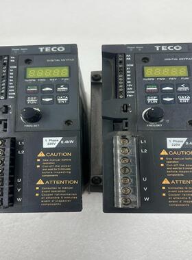 S310-2P5-H1D东元400w变频器工程剩余成色