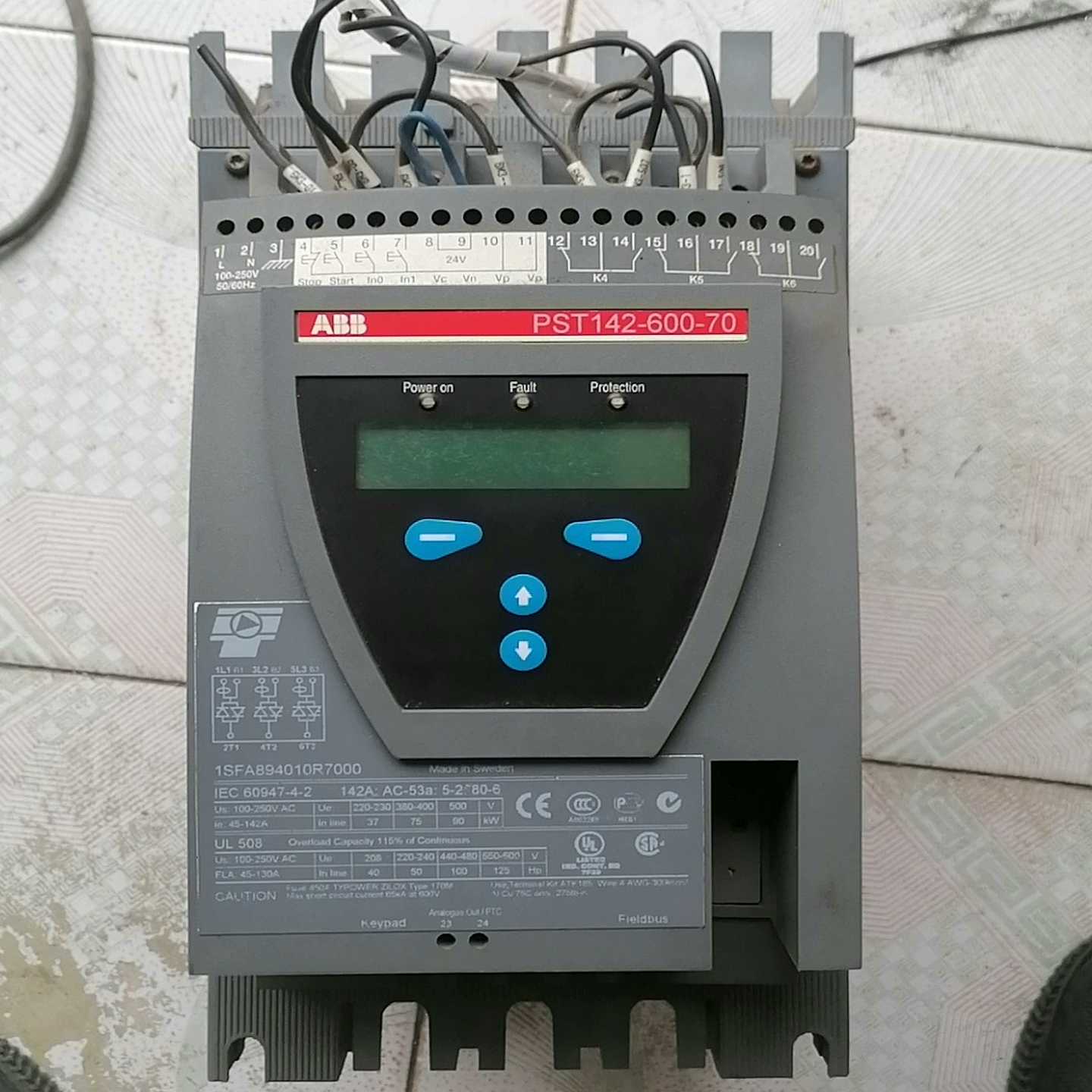 软启动器PST142-600-7075kw′拆询价