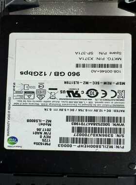 NetApp X371A X371A-R6 960G SAS（咳咳电子）