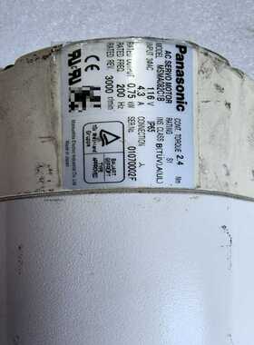 (背呗机械)MSMA082C1B DFG8560马达 议价