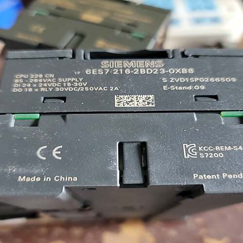 (询价)S7-200 CN CPU模块，型号6ES7 216-