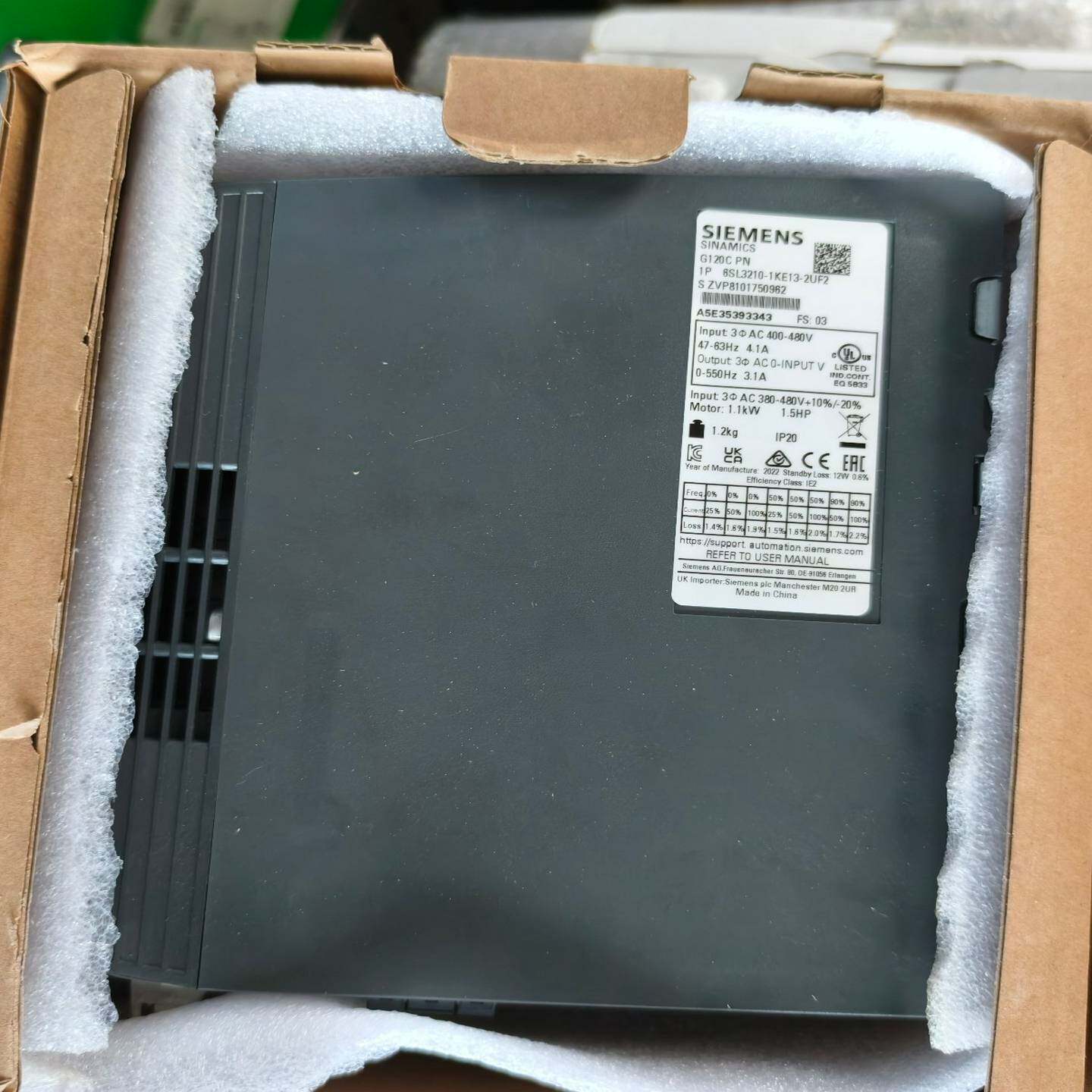 (询价)6SL3210-1KE13-2UF2驱动器，的，包