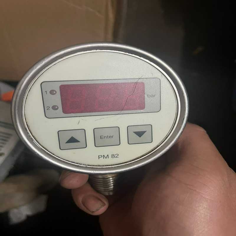 压力表 克朗斯数显式压力表PM82-0110-330电子压力（佳毅工控）