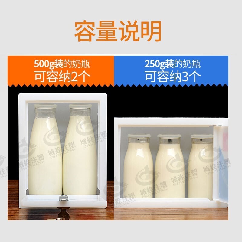 塑料奶箱牛奶箱挂墙式牛奶箱奶吧奶箱室外订奶箱大号物流包邮