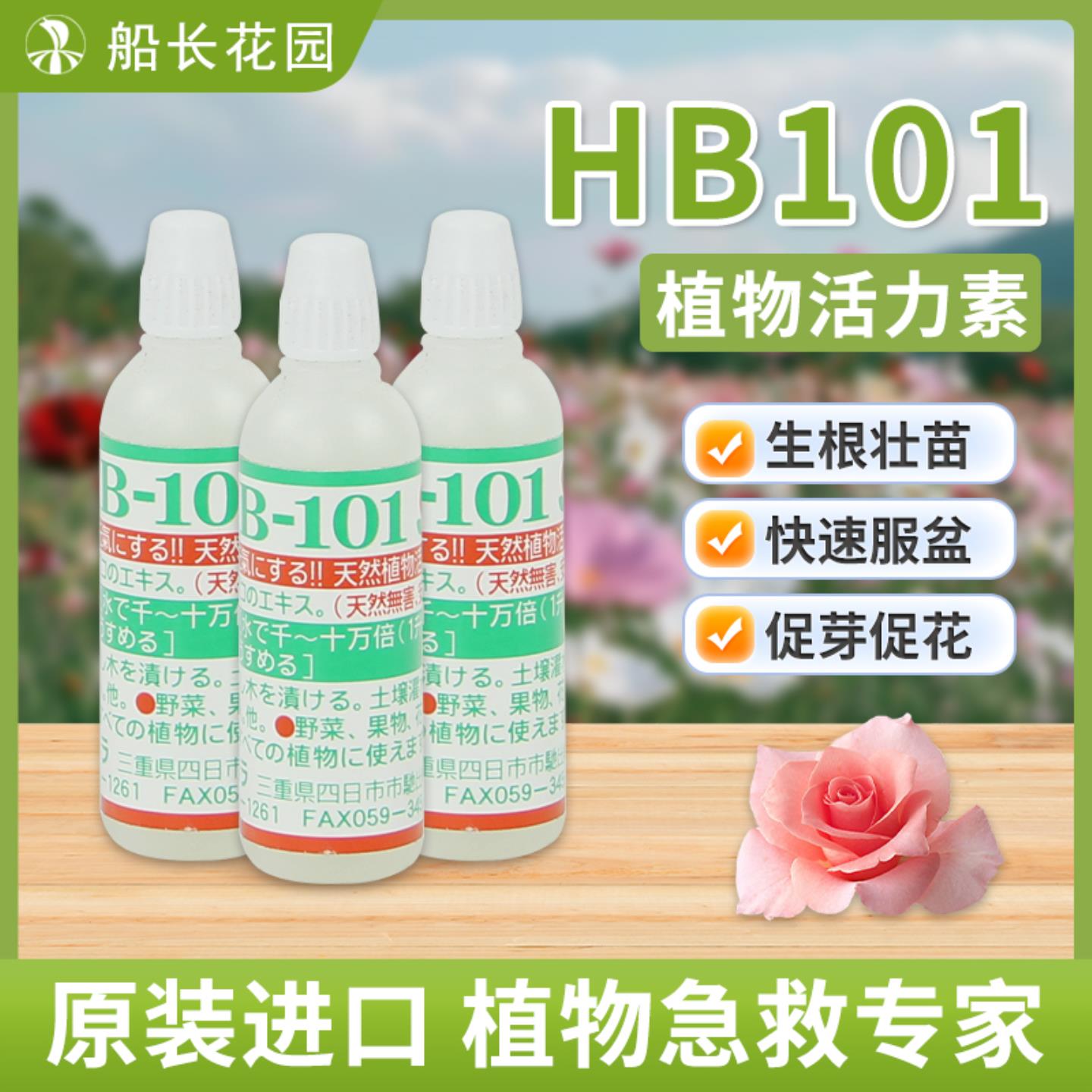 hb101植物活力素日本花卉绿萝多肉盆栽专用绿植营养活力液家用