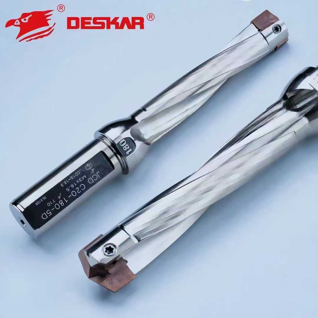 JCD皇冠钻加长U钻深孔钻头3倍5倍8倍10倍内冷钻剑齿钻铲钻高