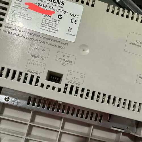 6AV6642-0DC01-1AX1成色99新，顺丰，如【卡奥电子】