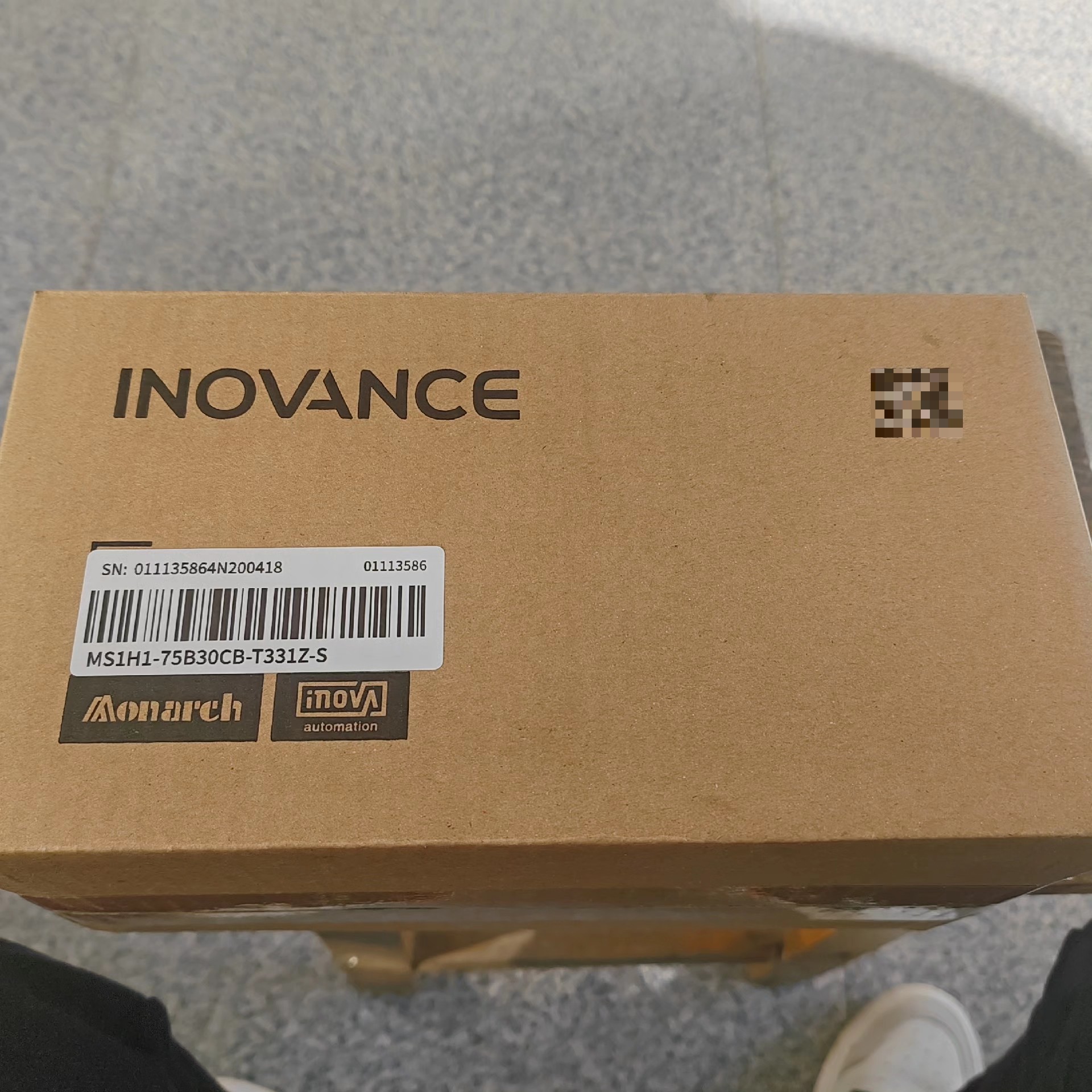 汇川电机MS1H1-75B30CB-T331Z-S 全新正品（瓠子电子）